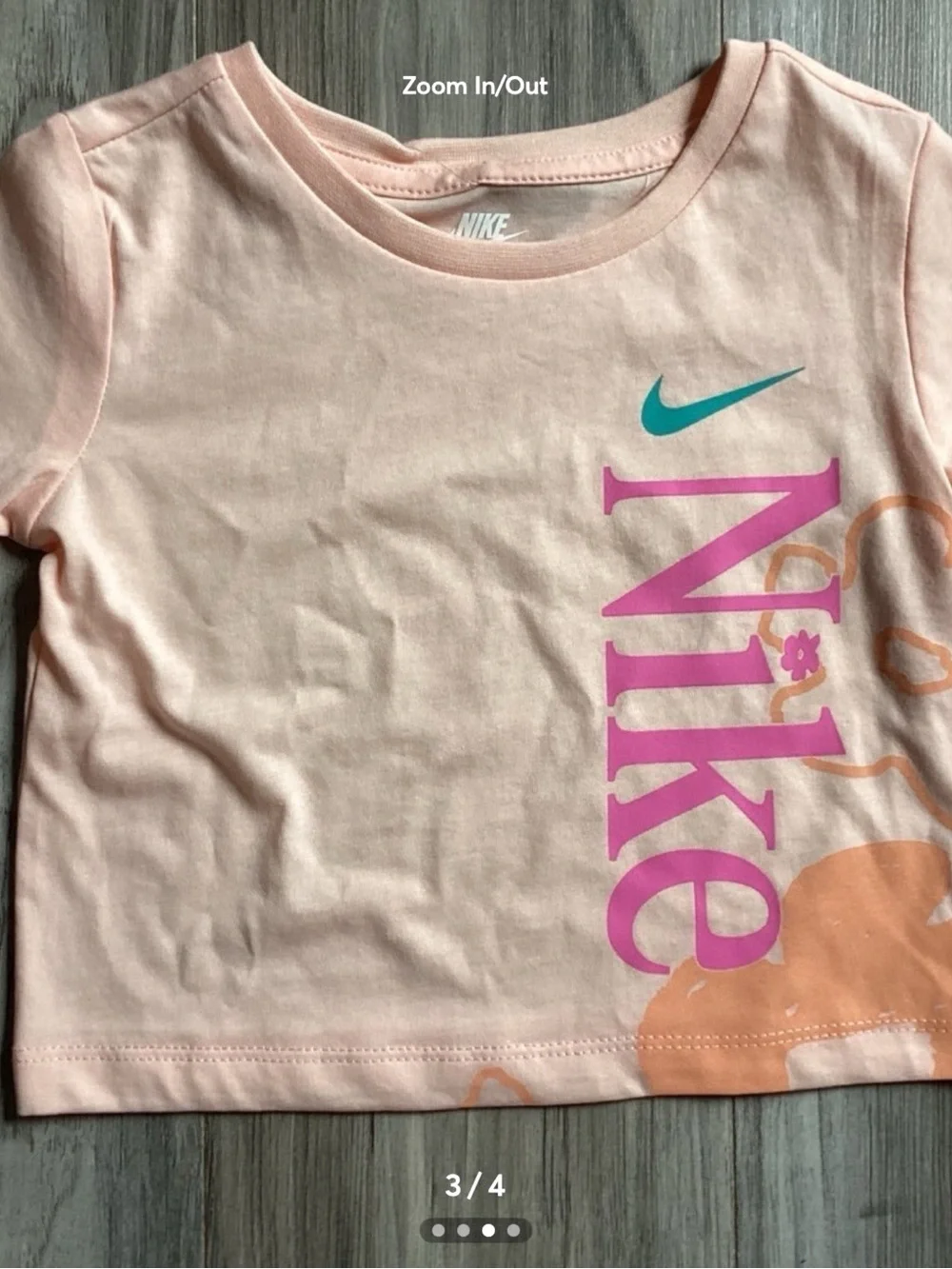Nike shorts set toddler girls size 2T(NWT) ~PRICE IS FIRM, NO OFFERS~ - Picture 3 of 4